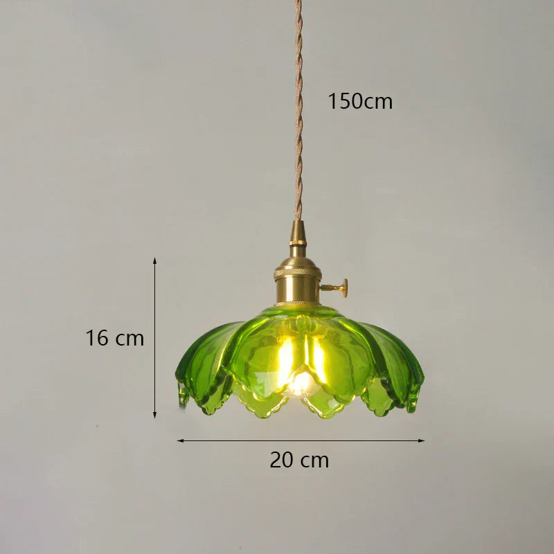 Scandinavian Glass Chandelier Lighting Modern Classic Decorative LED Pendant