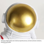 Astronaut LED Table Lamp: Modern Resin Desk Light for Kids Room, Space-themed Decor
