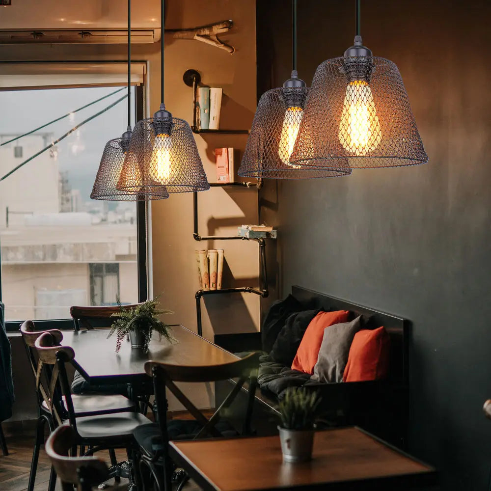 LED Pendant Lights Vintage Hanging Lamp Industrial Ceiling Fixture E27