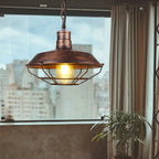Iron Pendant Lights Vintage Retro Industrial Dining Room Bar Cafe Lamps E27