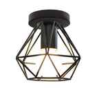 Vintage Cage Pendant Light Chandelier for Home Kitchen Living Room Lighting
