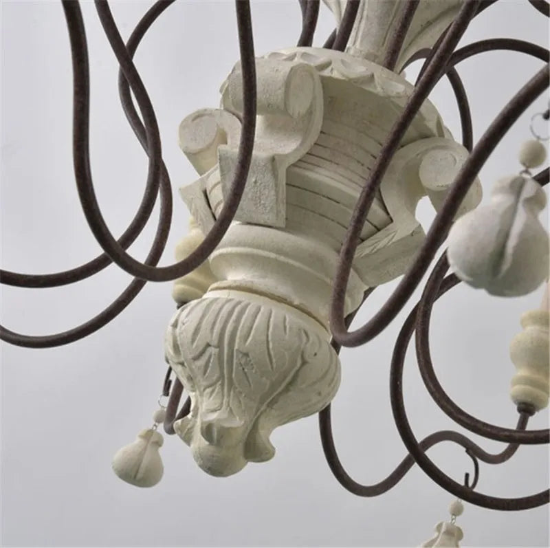 Rustic Iron Pendant Chandelier Vintage Industrial Lamps Ceiling Lighting Fixtures