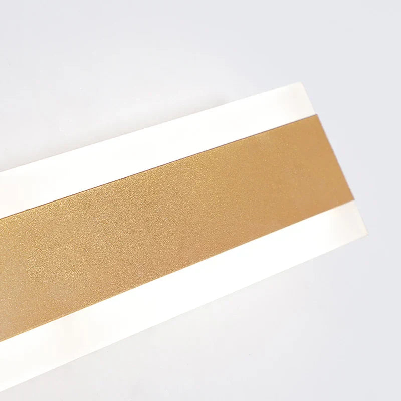 Outdoor LED Wall Lamp Gold Light for Garden Porch Sconces