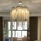 Tassel Luxury Chandelier: Postmodern Elegance for Living Room, Restaurant, Bedroom, Hotel