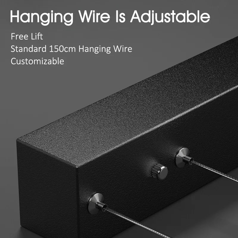 Modern LED Chandelier for Living Room by - Stylish Hanging Light Fixture for Dining and Bedroom