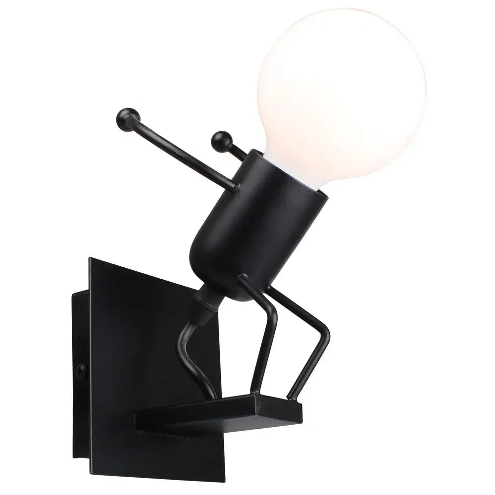 Creative LED Wall Light Indoor Wall Sconce Modern Art Decor Iron E27