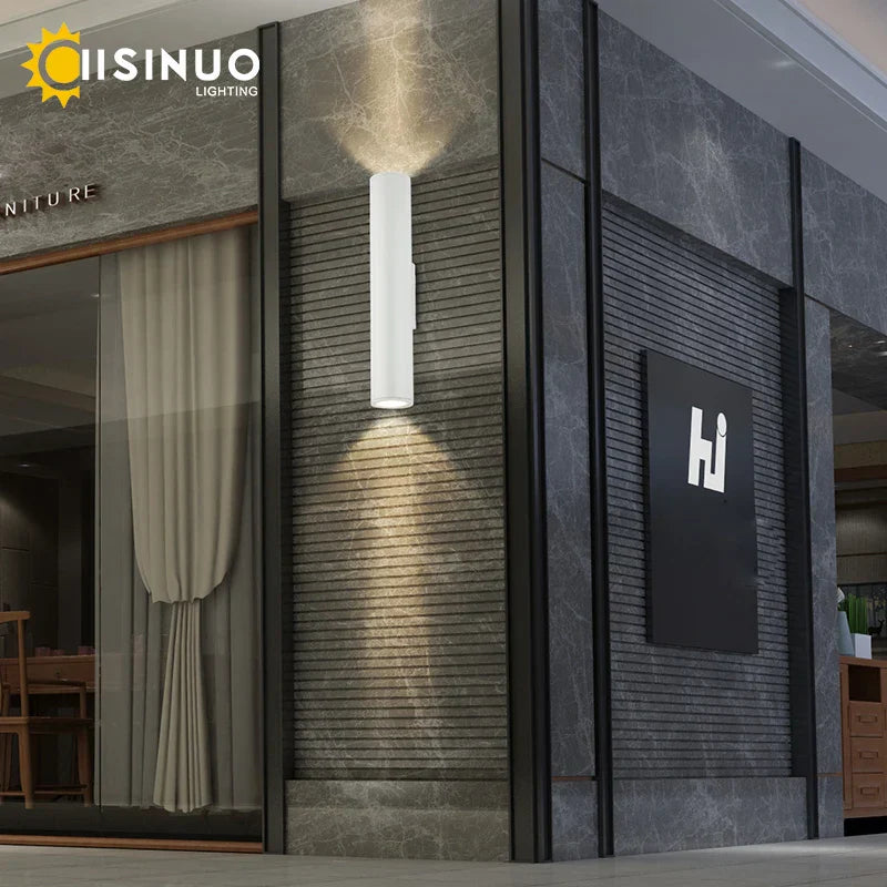 Outdoor LED Wall Lamp IP67 Aluminum Garden Porch Sconce Light