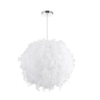 Nordic Feather Pendant Light LED Lamp for Dining Room Kitchen Decor