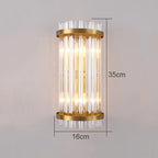 Crystal Wall Lamp: Elegant Lighting for Living Room, Bedroom, and Staircase