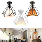 Nordic Industrial Ceiling Lamp Shade Fixture Chandeliers - Vintage Metal Home Decor