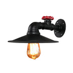 Industrial Water Pipe LED Wall Lamp for Home Decor