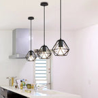 LED Pendant Lights: Vintage Loft Hanging Lamps for Home Living Room Kitchen Decor