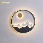 Outdoor Aluminum Wall Street Lamps - Dimmable Decorative Lighting Fixture for Garden Courtyard