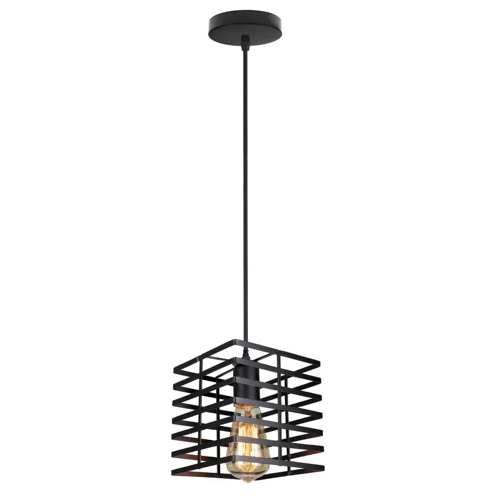 Industrial Vintage LED Pendant Light for Home Living Room Decor