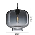 Glass Pendant Light Scandinavian Creative Hanging Lamp Modern Decor Lighting