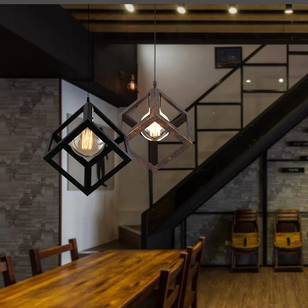 Geometric LED 3-Light Pendant for Indoor Lighting & Decor