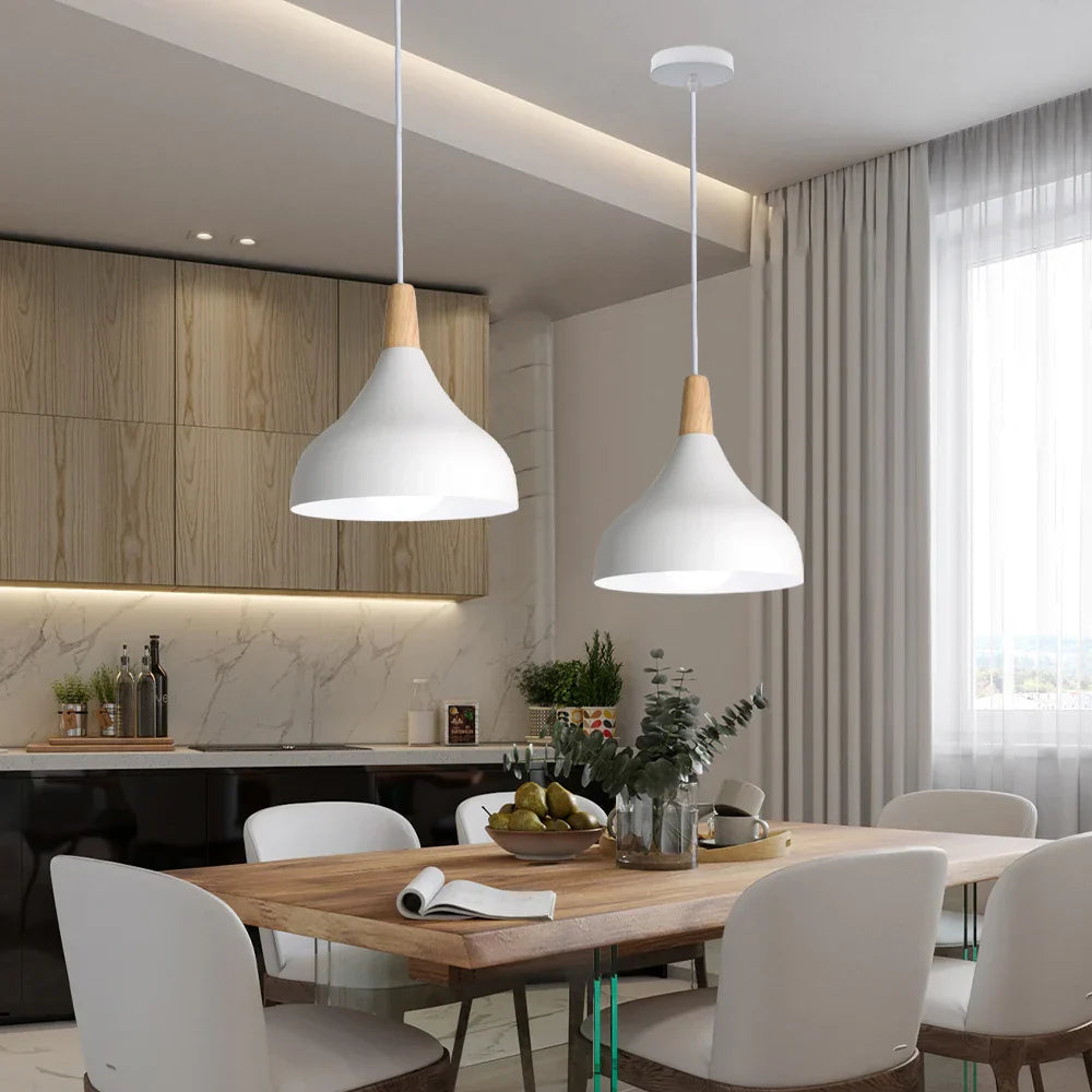 LED Industrial Pendant Lamp for Stylish Living Room & Bedroom Decor Lighting