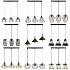 Modern Black Cage LED Pendant Light for Home & Commercial Lighting