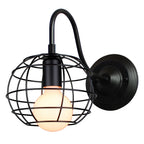 Industrial Iron Wall Sconce E27 Retro Loft Vintage LED Light Fixture