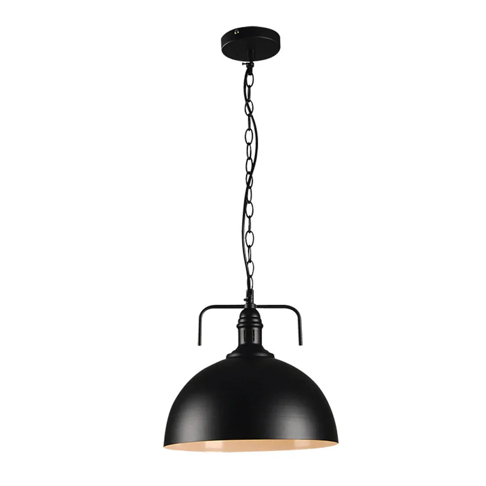 Iron Pendant Light Vintage Loft Bar Lighting Nordic Handing Lampshade
