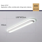 Modern Minimalist Long Aisle LED Ceiling Lamp