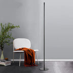 LED Cylindrical Floor Lamp Industrial Bedroom Standing Light