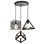 Vintage Industrial Pendant Light LED Ceiling Chandelier for Home Kitchen