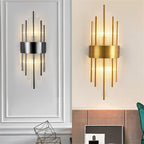 Luxury Crystal Wall Lamp for Modern Living Room and Bedroom LED Lighting