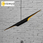 Aluminum Tube Chandelier with LED Bulb - Creative Restaurant & Bar Lighting