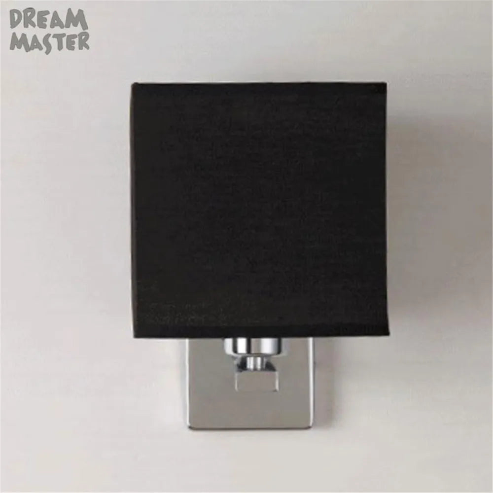 Modern Nordic Style E27 Wall Lamp Stainless Steel Bedroom Study Living Room Decor