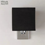 Modern Nordic Style E27 Wall Lamp Stainless Steel Bedroom Study Living Room Decor