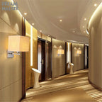 Modern Nordic Style E27 Wall Lamp Stainless Steel Bedroom Study Living Room Decor