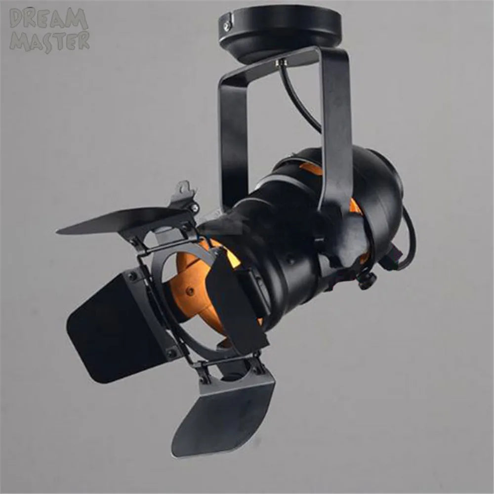 Industrial Vintage LED Ceiling Light for Theater Stage, Loft, Shop