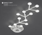 Metal Acrylic Plum Blossom LED Ceiling Light for Indoor Lighting