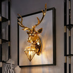 Nordic Antler Wall Lamp Modern Deer Buckhorn Wall Lights for Home Decor.