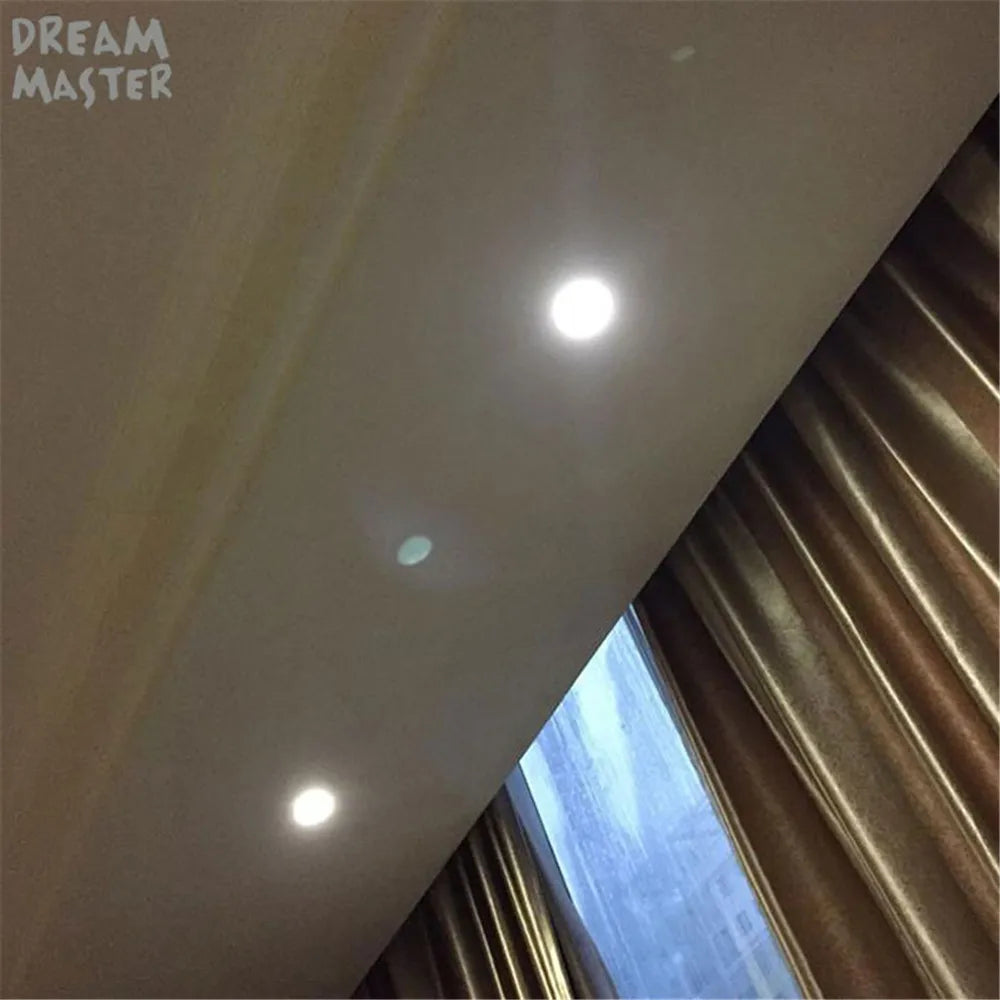 Wood LED Recessed Ceiling Light | Adjustable Modern 5W LED Wood Ceiling Lamp