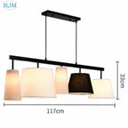 Nordic Rustic Style Chandelier for Modern Dining Room Decor