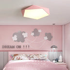 Geometric Dimmable LED Ceiling Lamps for Living Room Aisle Balcony Lighting