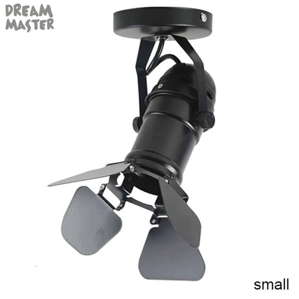 Industrial Vintage LED Ceiling Light for Theater Stage, Loft, Shop