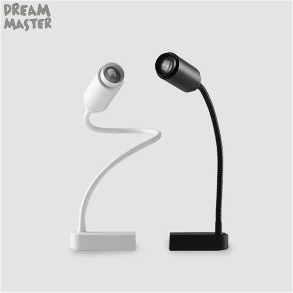 Zoomable Gooseneck Track Light for Gallery and Shop Ceiling Lighting