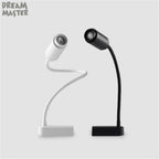 Zoomable Gooseneck Track Light for Gallery and Shop Ceiling Lighting