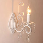 Crystal Deco Loft Wall Lamp for Bedroom Restaurant Aisle Cafe Sconce
