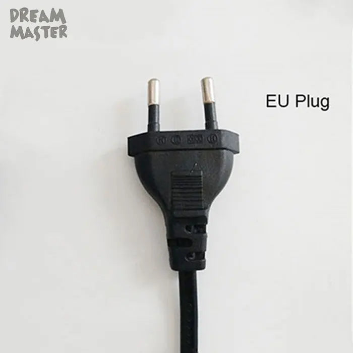 Silver Flexible Hose LED Wall Lamp 3W Bedside Reading Light with Switch