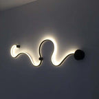 Wave Design LED Chandelier for Dining Room and Living Room Lighting