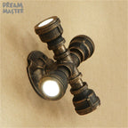 Nordic LED Wall Lamp Adjustable Bathroom Mirror Bedside Retro Sconce