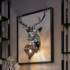 Nordic Antler Wall Lamp Modern Deer Buckhorn Wall Lights for Home Decor.