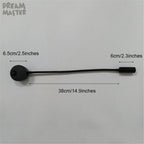 LED Mirror Light Bedside Lamp | Modern Minimalist Wall Lighting in Black