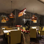 Retro Industrial Pendant Light for Café Bar Restaurant - Nordic Loft Design