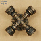 Nordic LED Wall Lamp Adjustable Bathroom Mirror Bedside Retro Sconce