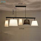 Nordic Rustic Style Chandelier for Modern Dining Room Decor